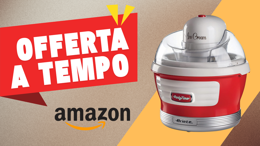 Macchina del gelato Ariete offerta a tempo