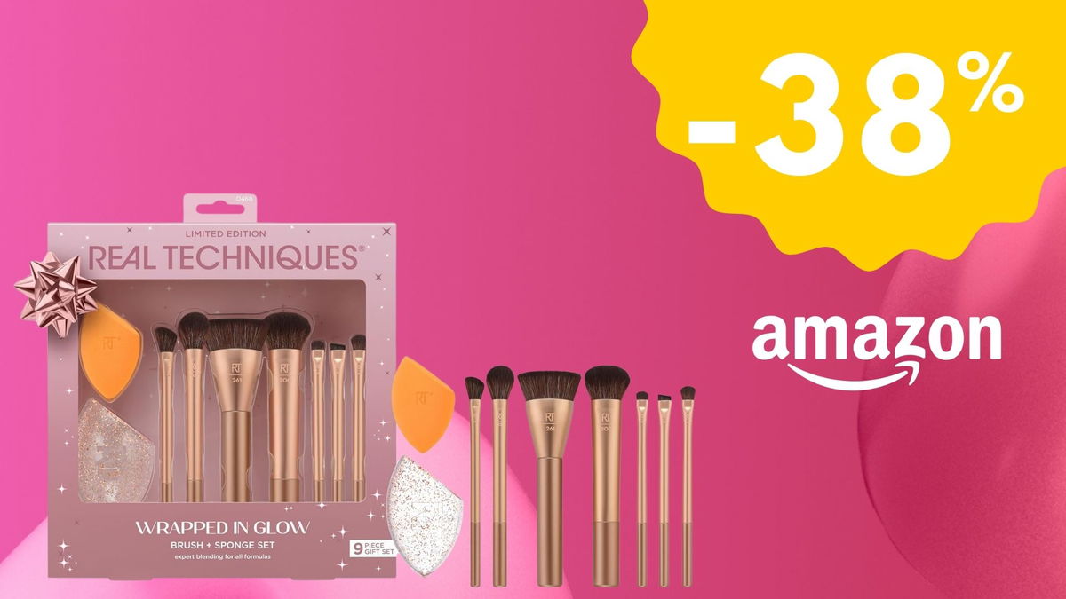 Real Techniques: il miglior set di pennelli per il trucco in offerta top!