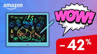 La tavoletta grafica LCD per bambini sicura e facile da usare è in super sconto!