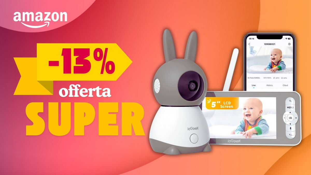 Il baby monitor super tecnologico per avere sempre il tuo bimbo sotto controllo