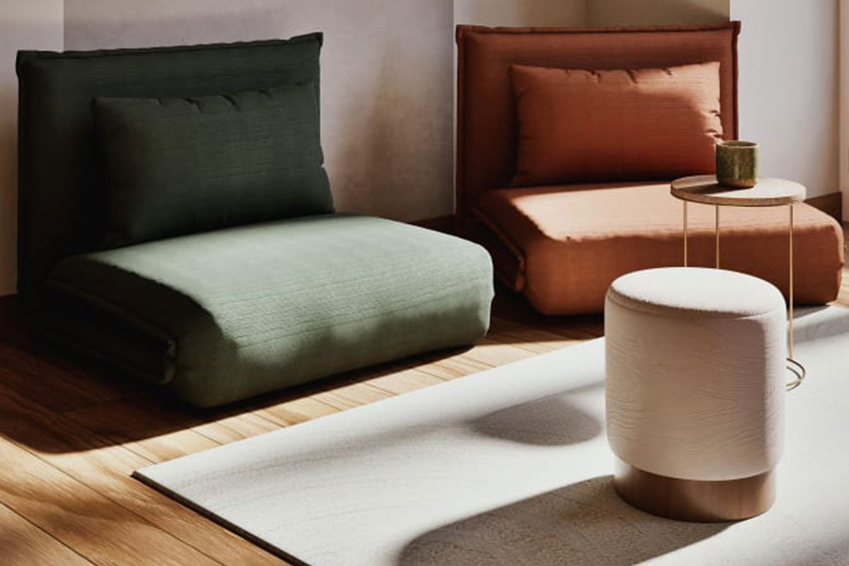 Saldi estivi Maisons du Monde: occasioni da non perdere con sconti fino al 50% - www Pouf rotondo bianco Maisons du monde - www