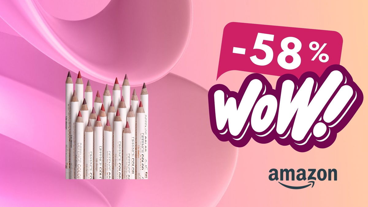 Labbra perfette e a lunga tenuta con la matita Bionike in offerta a soli 6 euro!