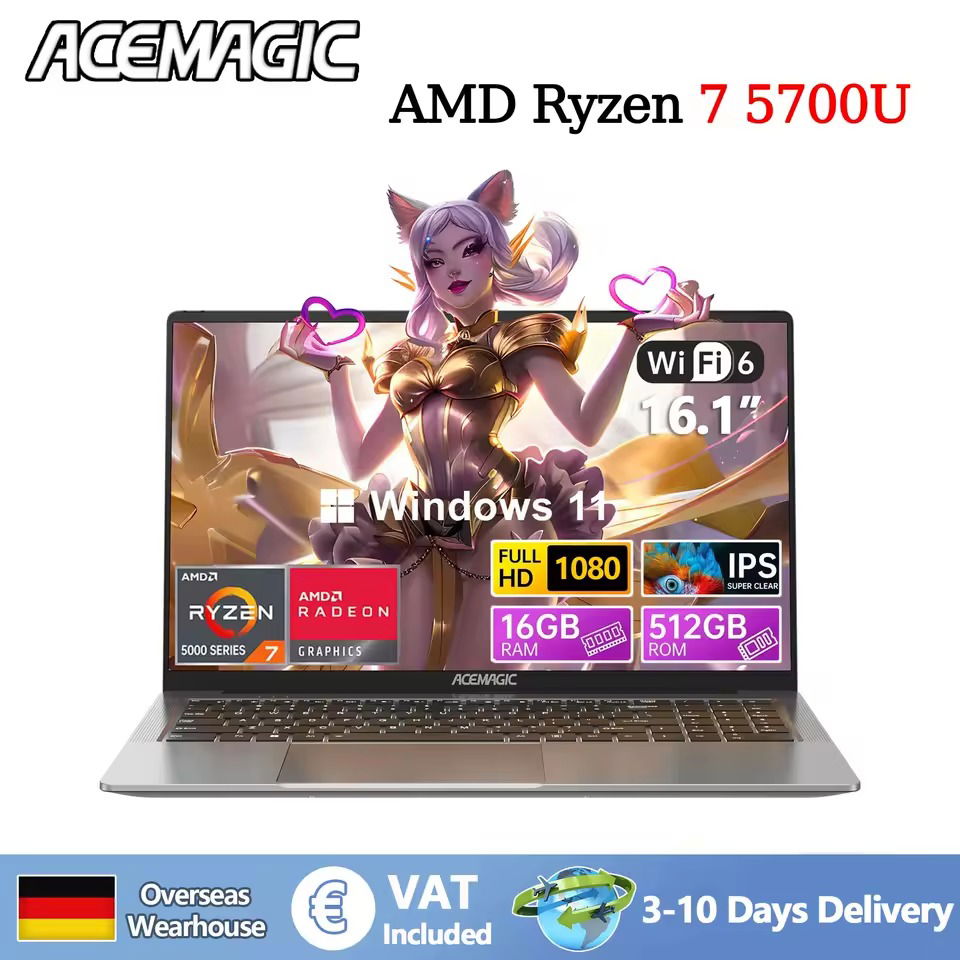 ACEMAGIC AMD Ryzen 7 5700U