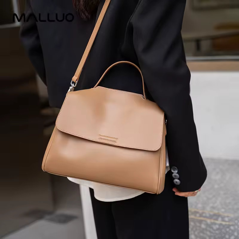 Borsa a tracolla in vera pelle