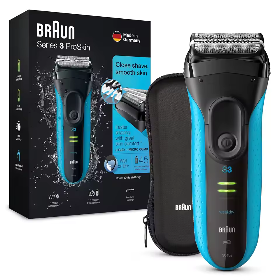 Braun Rasoio Elettrico Serie 3 ProSkin 3040S