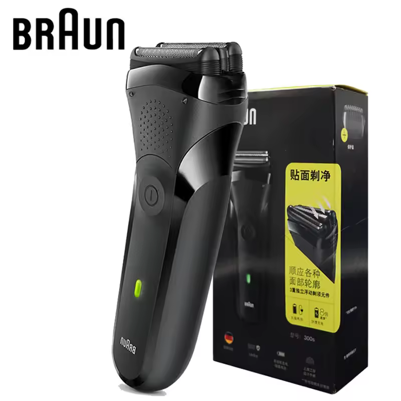 Braun rasoio elettrico a 3 lame