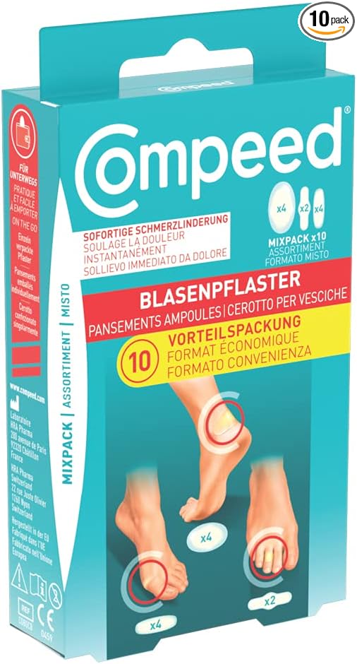 Compeed Cerotti Impermeabili per Vesciche. Lunga durata - Pack misto, ...