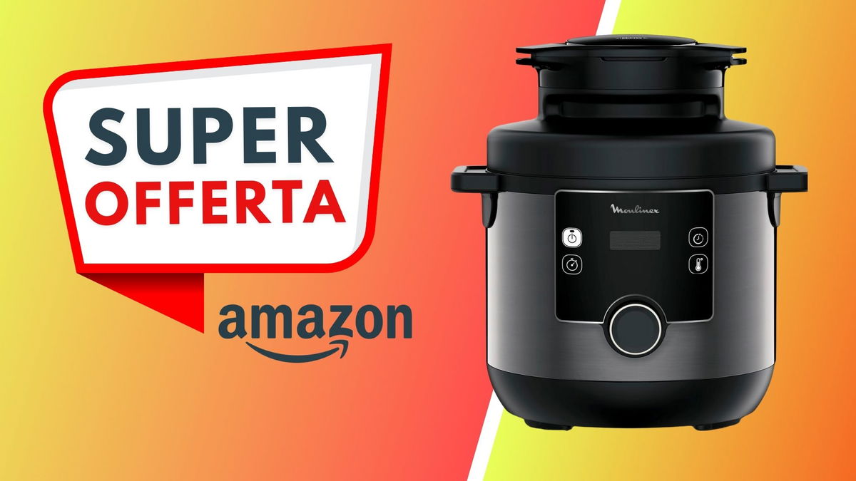 Moulinex Turbo Cuisine & Fry Multicooker: il modello 15 in 1 in offerta