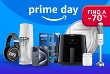 Amazon prime day grafica con prodotti solo 8-9 ottobre