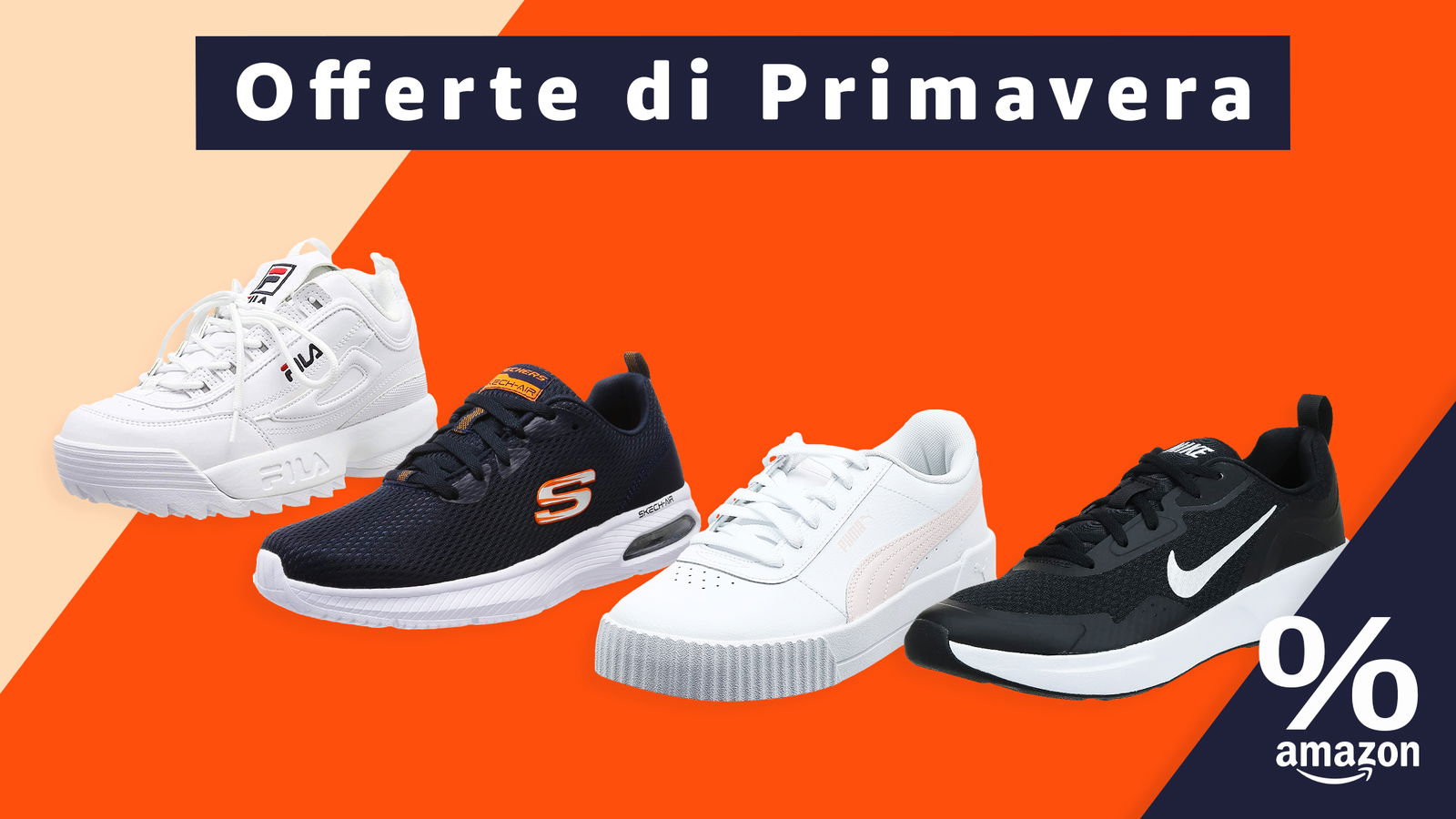 Scarpe sneakers shop in offerta