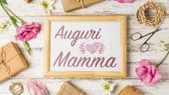 cornice fatta a mano festa della mamma