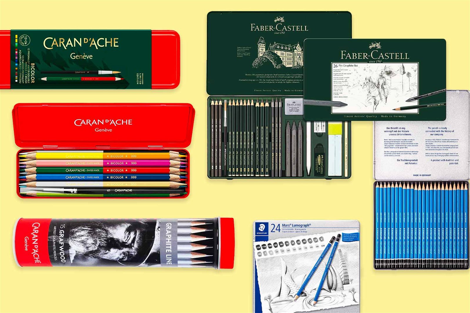 Kit di matite da disegno: guida alla scelta