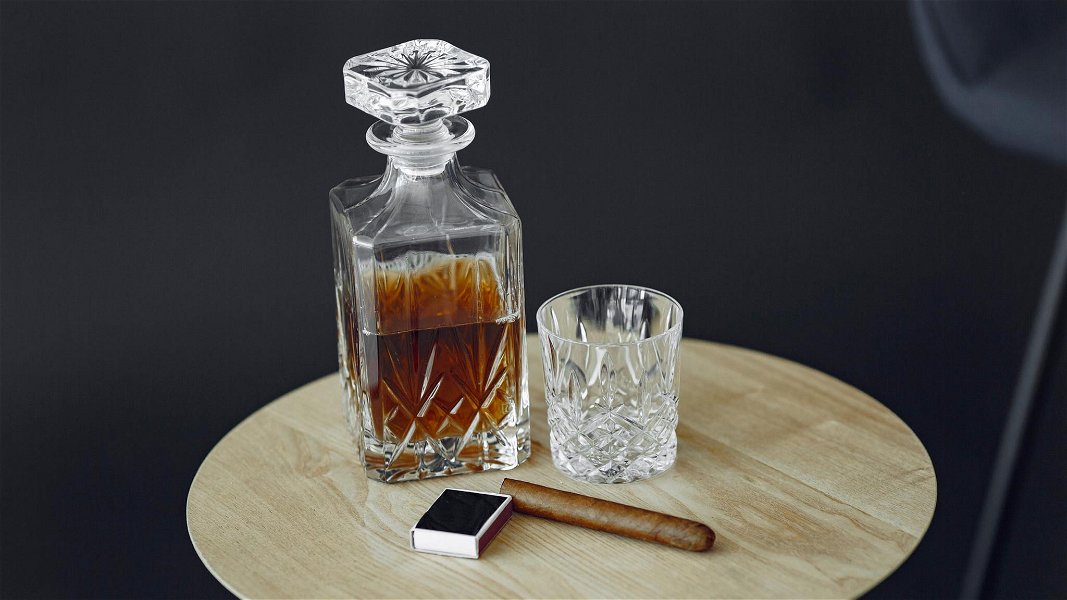 whisky in decanter
