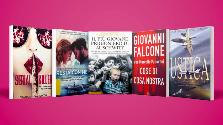 libri da leggere sotto l'ombrellone grafica