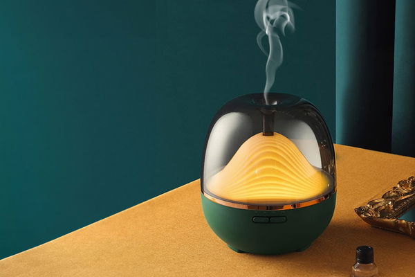 diffusore aromi design verde scuro