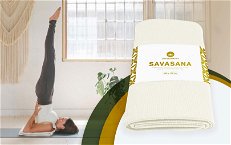 coperta yoga meditazione savasana