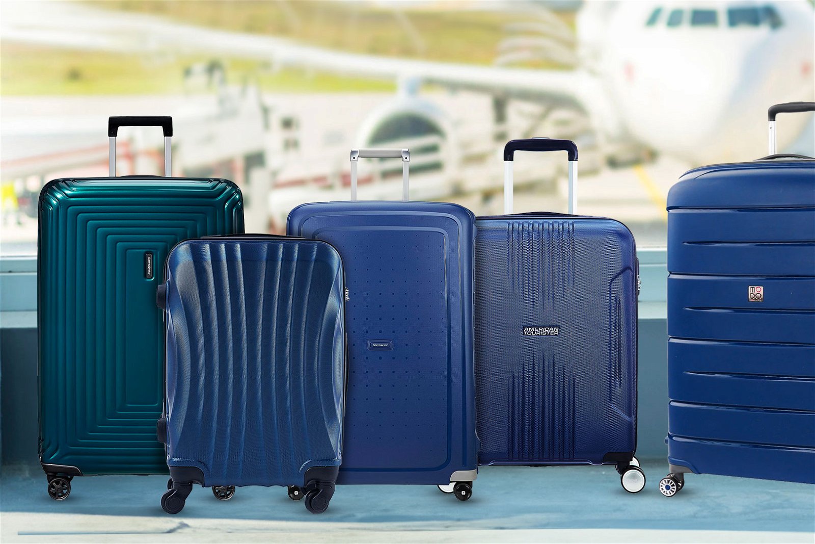 Le 5 valigie blu più eleganti da acquistare