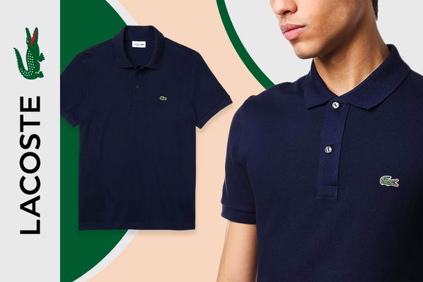 polo lacoste uomo blu