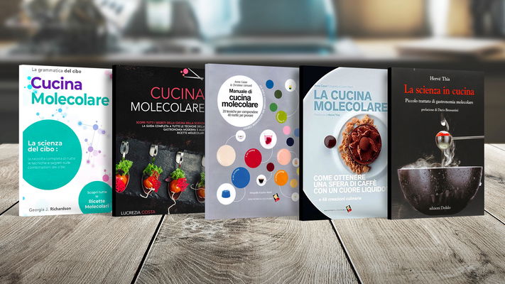 Cinque libri di cucina molecolare