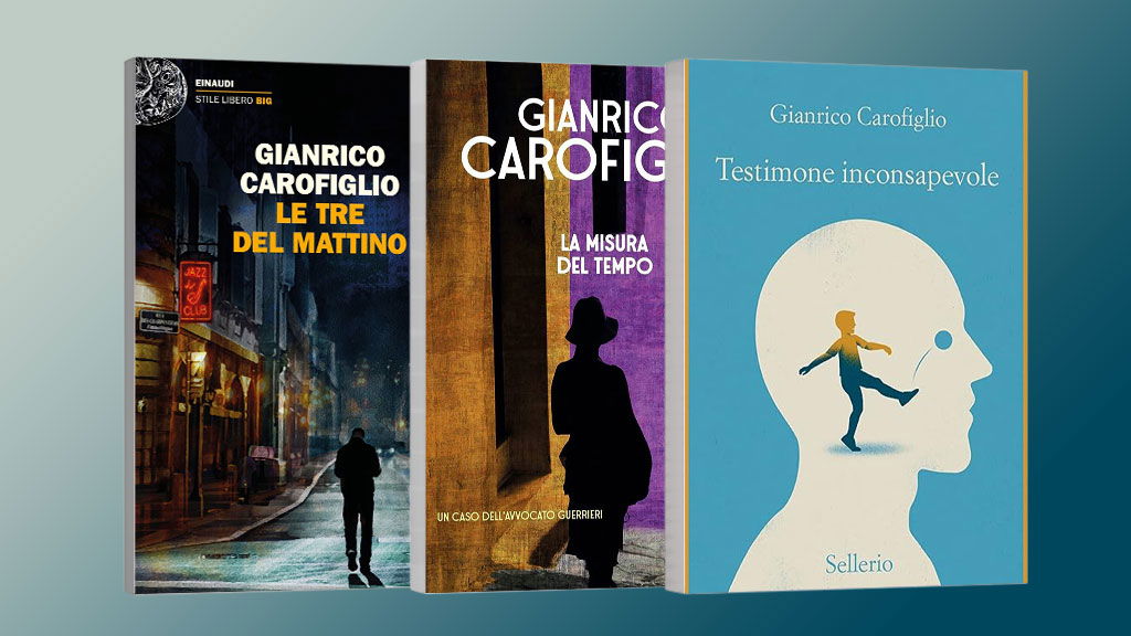 libri gianrico carofiglio mockup blu ottanio