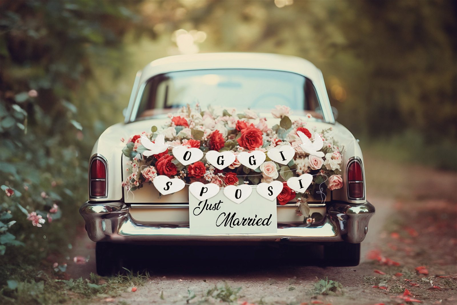12 Decorazione per auto per matrimoni Suggerimenti per il miglior giorno  del matrimonio