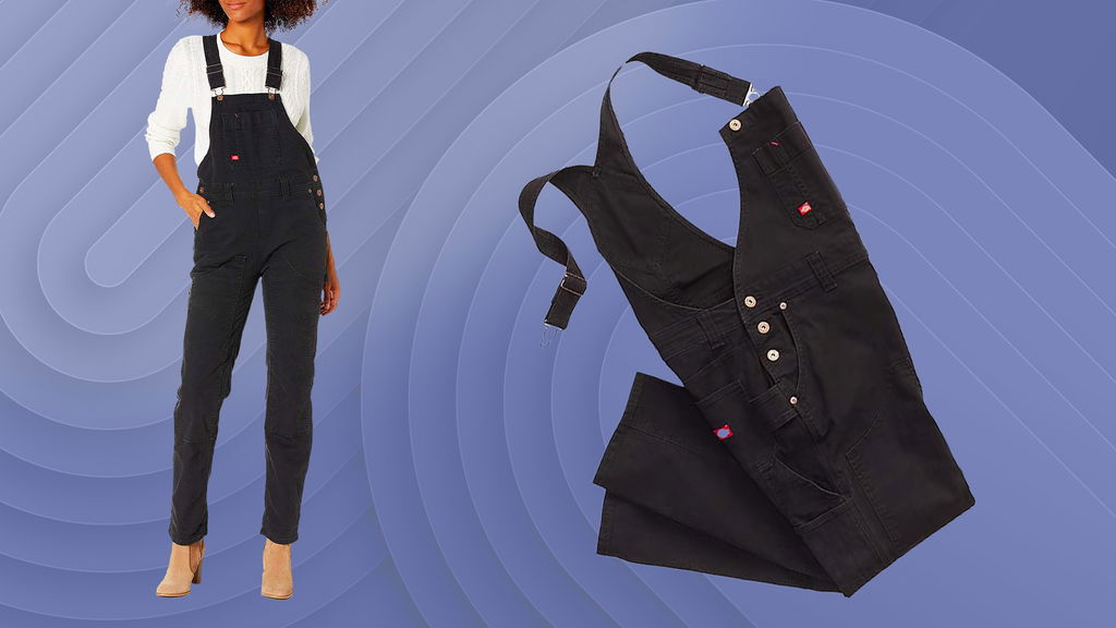 Salopette donna nera