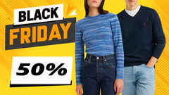 maglioni uomo e donna in offerta per il black friday