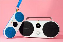 polaroid speaker casse bluetooth P2 e P3 sfondo rosa