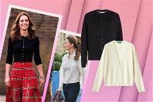 Cardigan donna come Kate Middleton copia look