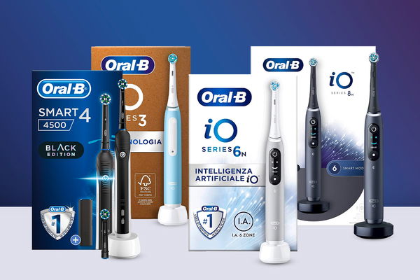 spazzolini elettrici oral b in primo piano per le offerte di primavera amazon