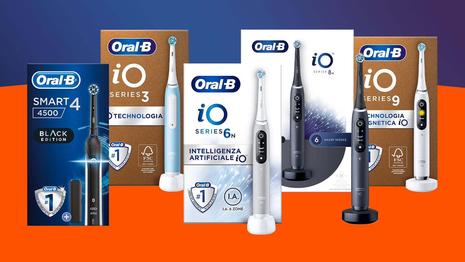 spazzolini elettrici oral b in primo piano per le offerte di primavera amazon