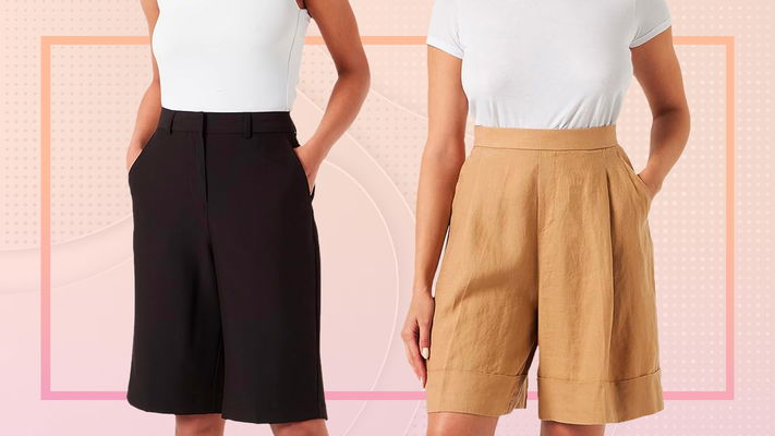 Due modelle con indosso pantaloncini donna eleganti