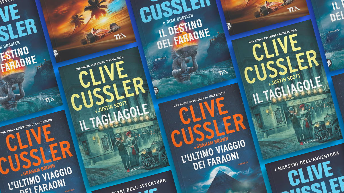 Copertine libri Clive Cussler