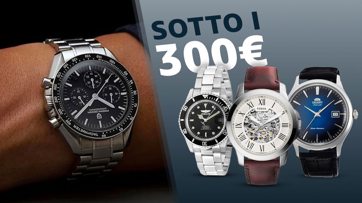 orologi automatici uomo sotto i 300 euro