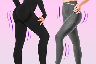 Due modelle con indosso leggings modellanti