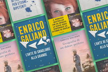 Copertine libri di Enrico Galiano