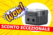 centrale elettrica portatile sconto eccezionale sfondo giallo