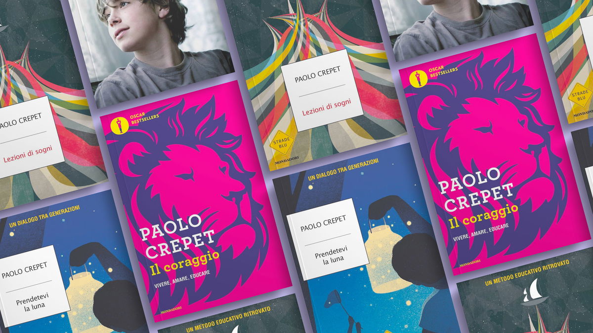 Copertine libri di Paolo Crepet viste dall'alto