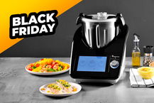 robot da cucina con label black friday