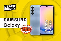 Samsung galaxy a25 in primo piano per il black friday 2024