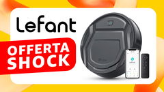 robot aspirapolvere lefant sconto shock sfondo giallo