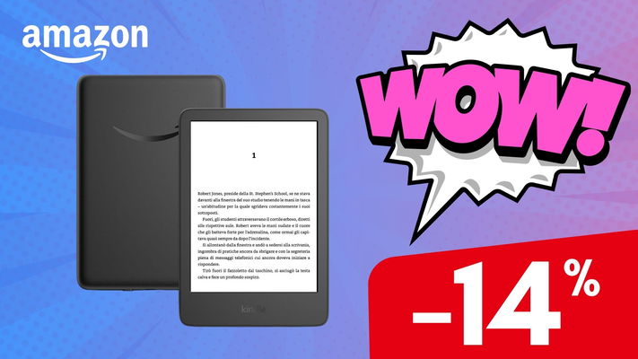 amazon kindle in offerta prezzo wow