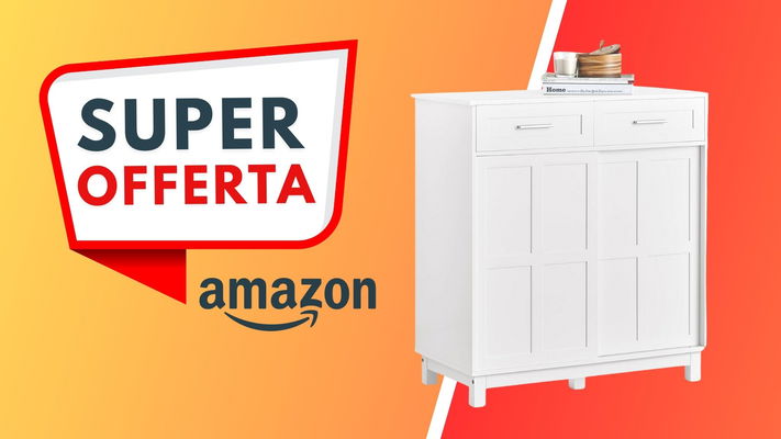 credenza moderna con label super offerta