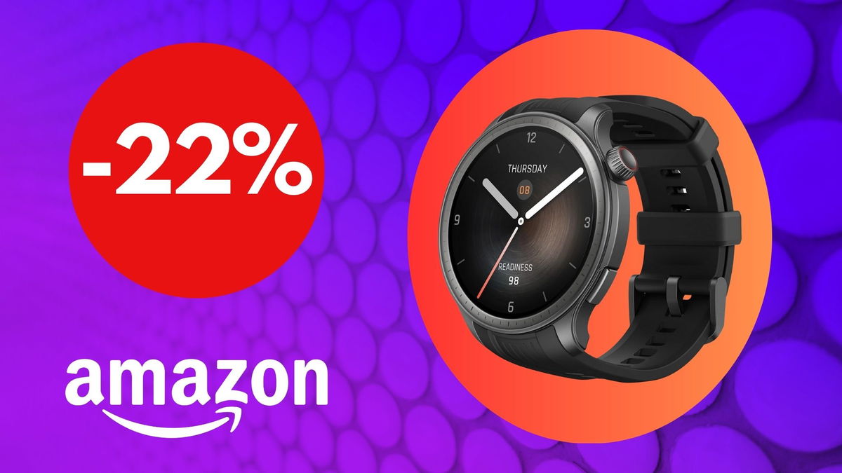 Amazfit Balance scontato del 22% in primo piano