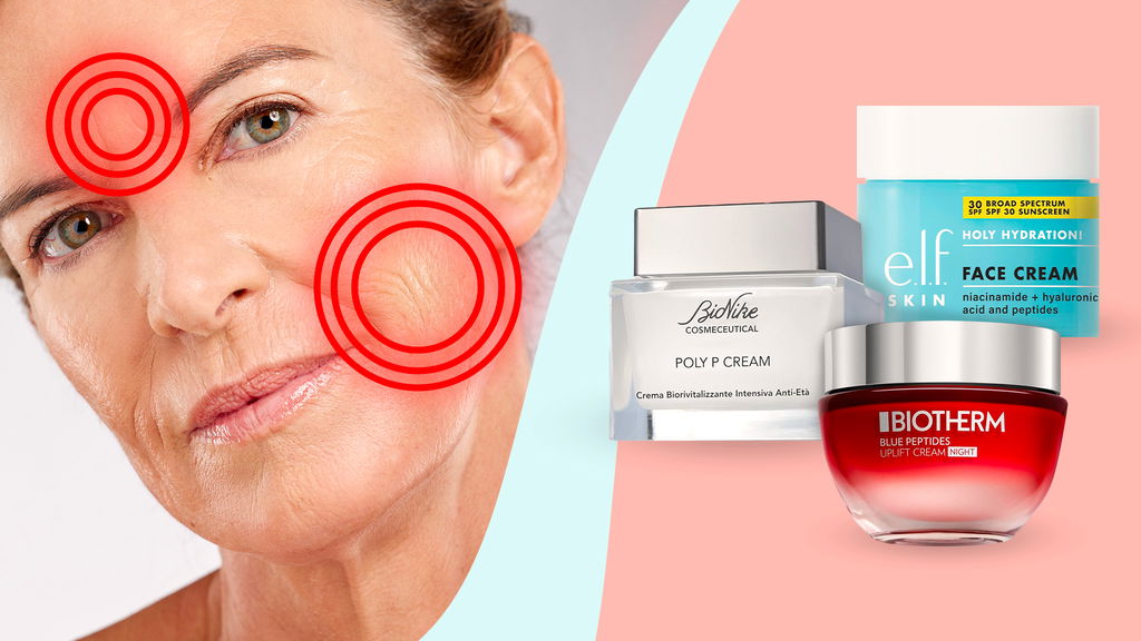 donna con pelle matura e migliori creme ai peptidi