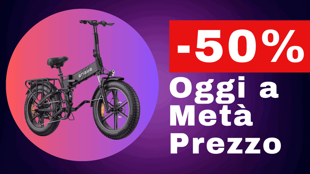 Engwe Pro 2.0: bici elettrica pieghevole a metà prezzo
