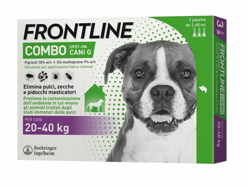 Frontline combo cani antiparassitario