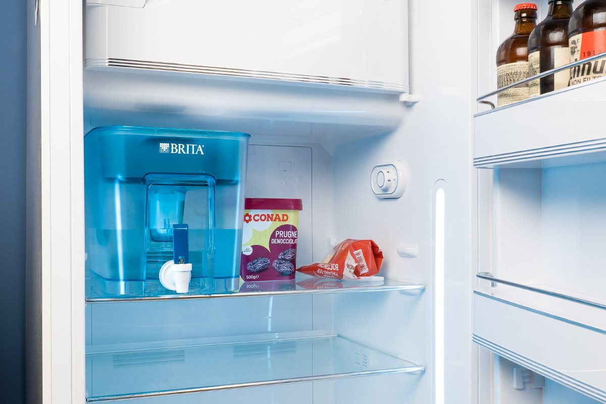 brita flow erogatore in frigorifero