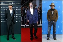 Johnny Depp look durante 3 uscite pubbliche