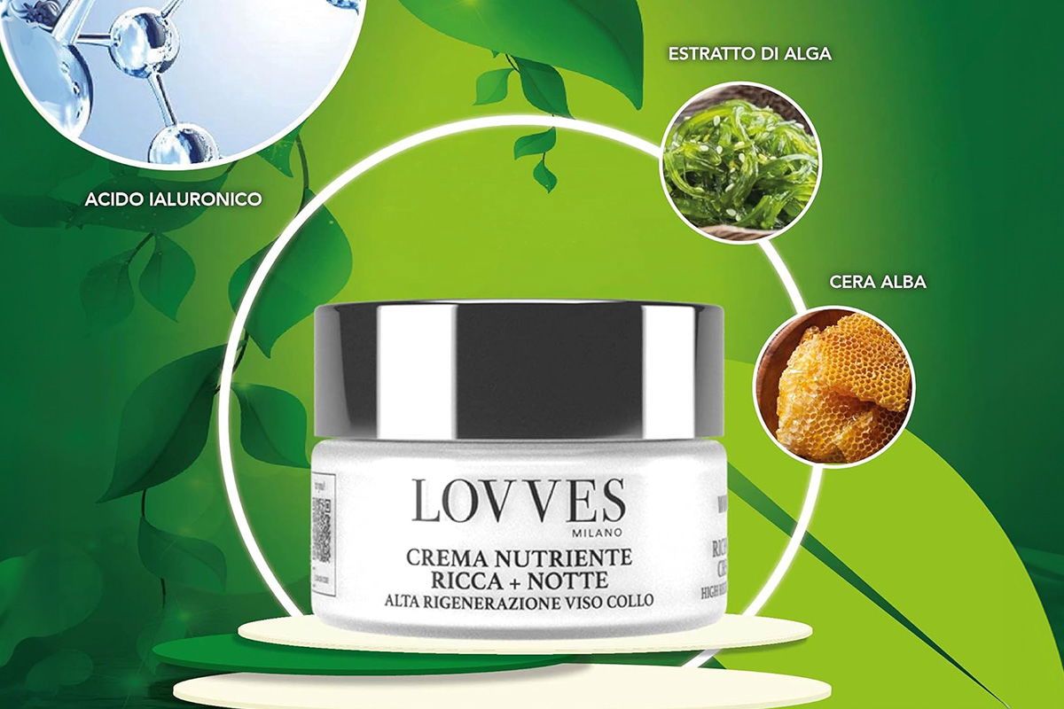 Crema antirughe lovves principi attivi